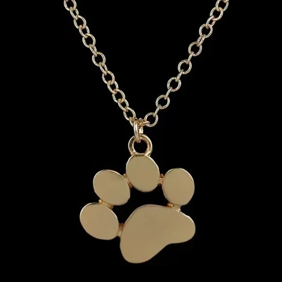 NEW Dog or Cat Paw-print Necklace - Picture 3 of 7